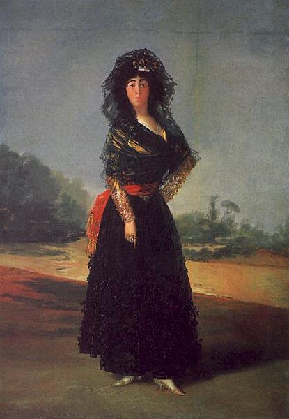 Francisco de Goya Portrait of the Duchess of Alba Germany oil painting art
